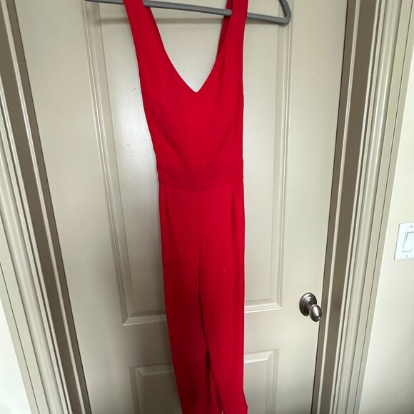 Tahari Romper, 10, Female, Red - Picture 3 of 3